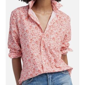 Frank & Eileen Finbar Floral Button-Down Pink Women’s Sz XS